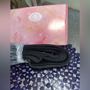 New Wrap Waist Trainer for Waist-Shaper (13FT, Black)